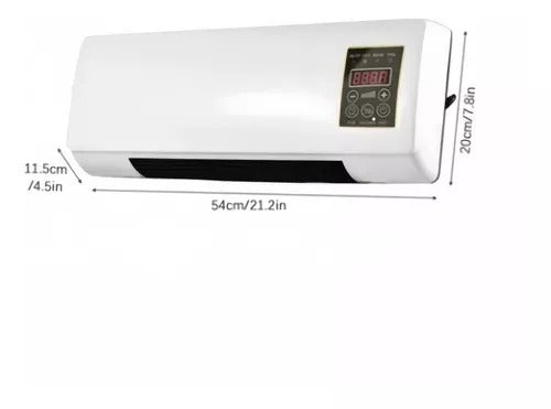 Aire Calefactor Frio Caliente de pared