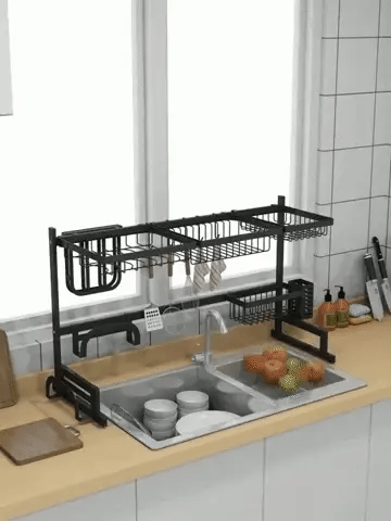 Rack Escurridor Lavaplatos Grande 85cm